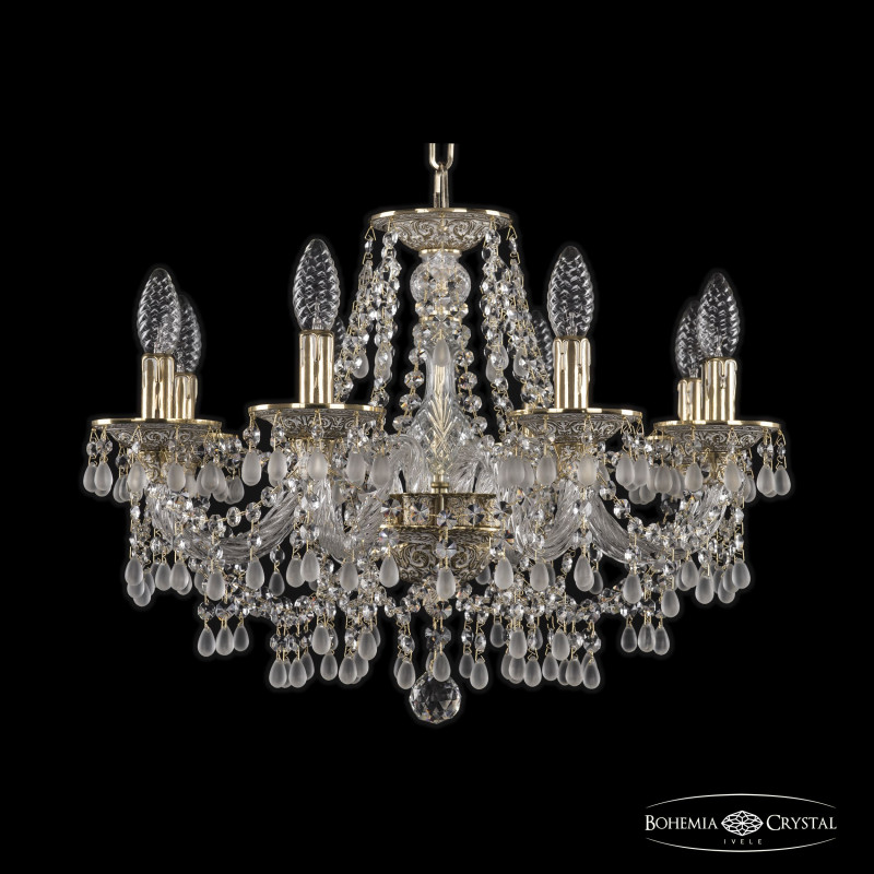 Подвесная люстра Bohemia Ivele Crystal 16110/8/195 GW V0300