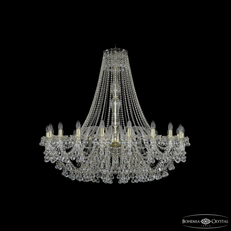 Подвесная люстра Bohemia Ivele Crystal 1409/20/460/h-118 G