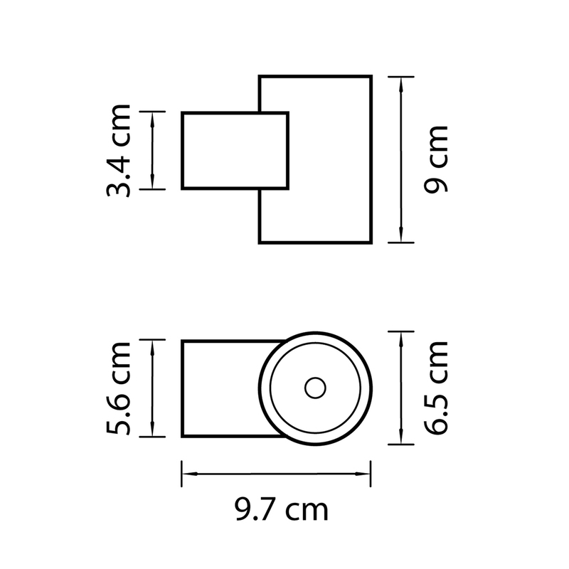 Уличный настенный светодиодный светильник Lightstar Paro 351692