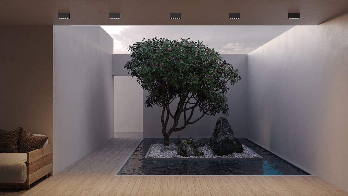 Уличный потолочный светильник Maytoni Ares O309CL-L10GF3K