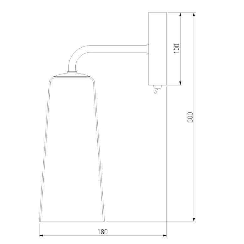 Бра Eurosvet Omber 70137/1 хром