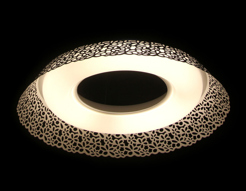 Накладная люстра Ambrella Light F121 WH 72W D620