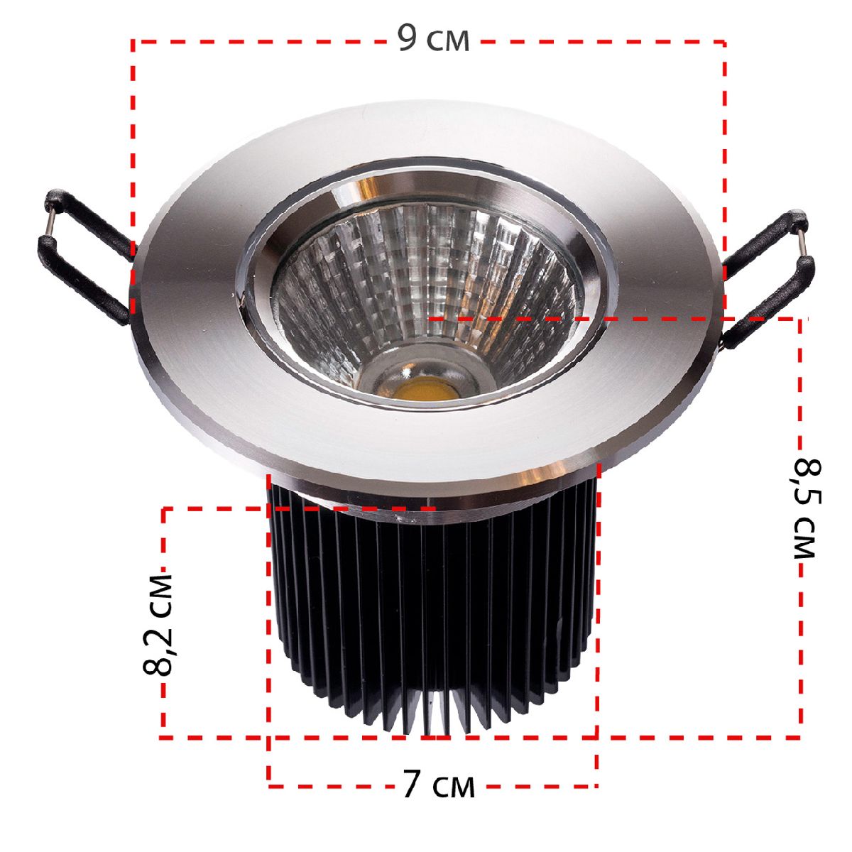 Встраиваемый светильник MW-Light Круз 637013901