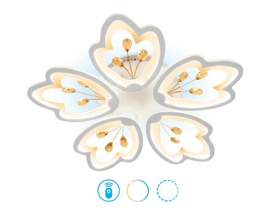 Потолочная светодиодная люстра Ambrella Light Acrylica Original FA510