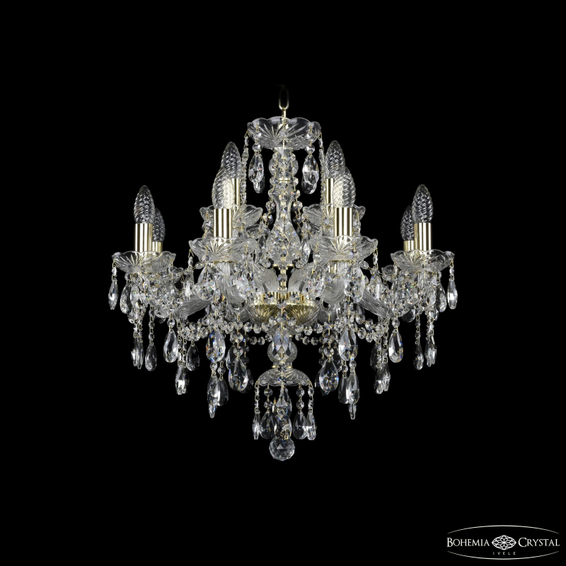 Подвесная люстра Bohemia Ivele Crystal 1415/8+4/200 G