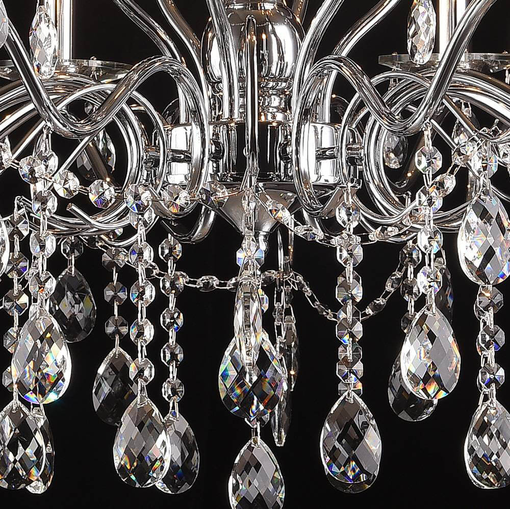 Подвесная люстра Lumien Hall Юнона 0016/8P-CR