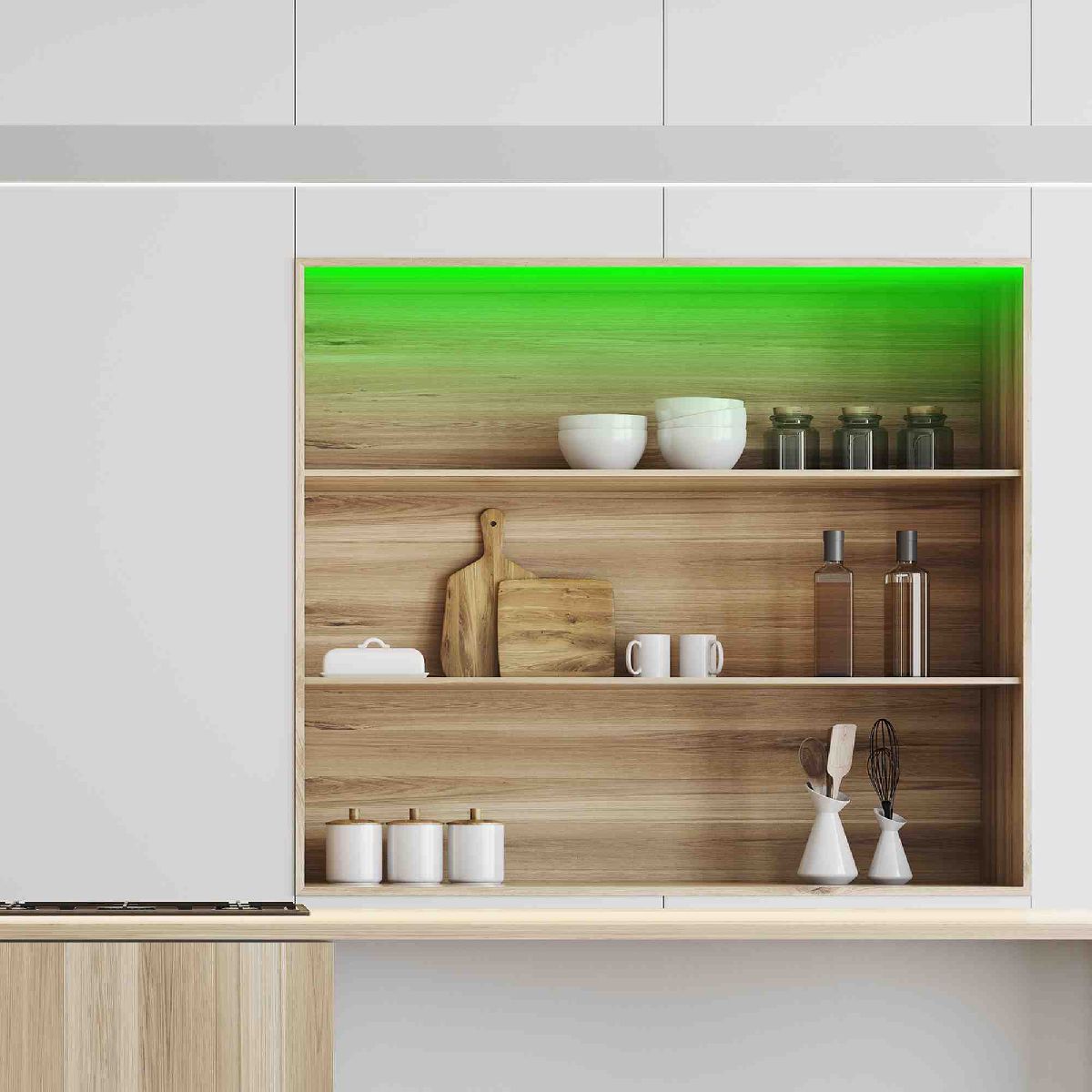 Светодиодная лента Apeyron 12В 3528 4,8Вт/м зеленый 5м IP20 00-434