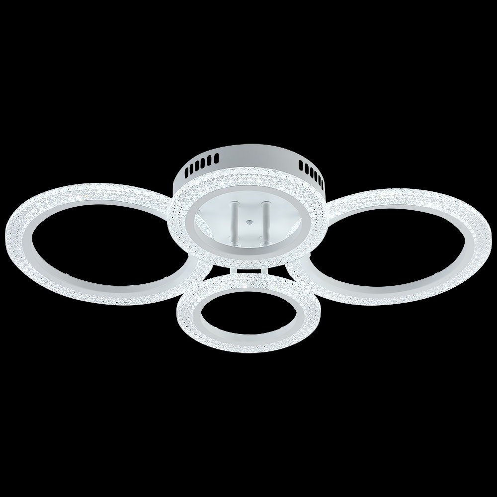 Потолочная люстра Reluce 08488-0.3-2+2C WH