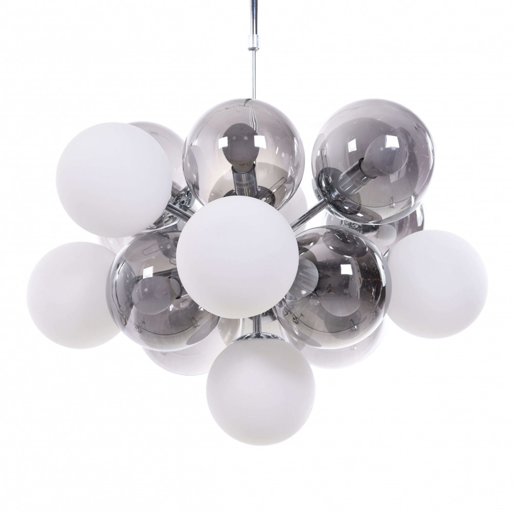 Люстра на штанге Lumina Deco Neopsis LDP 1137-17 WT+CHR