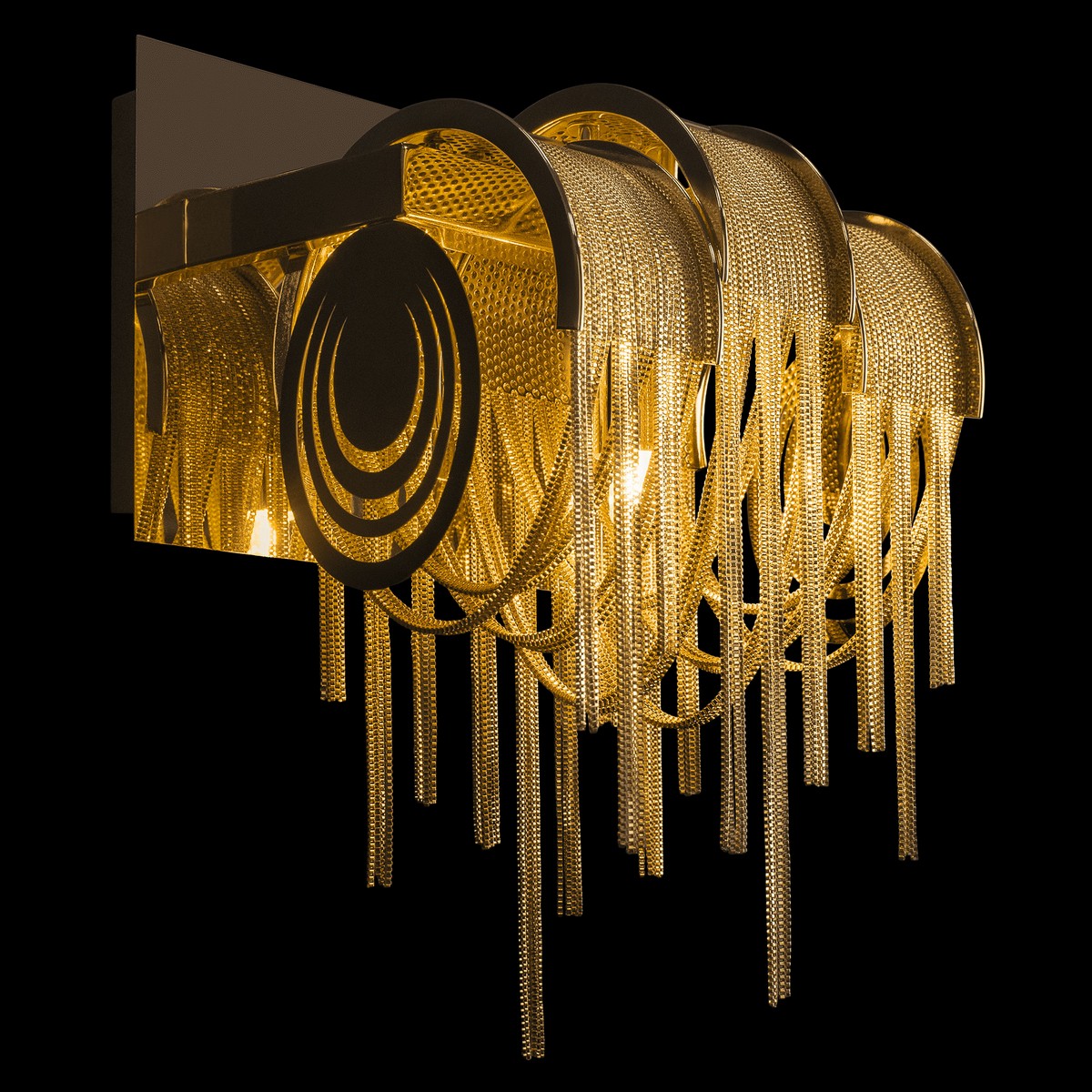 Настенный светильник Loft IT Volver 10404W/A GD