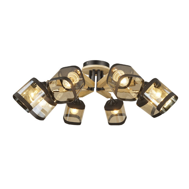 Потолочная люстра Wedo Light Kaleri WD3506/8C-BK-AM