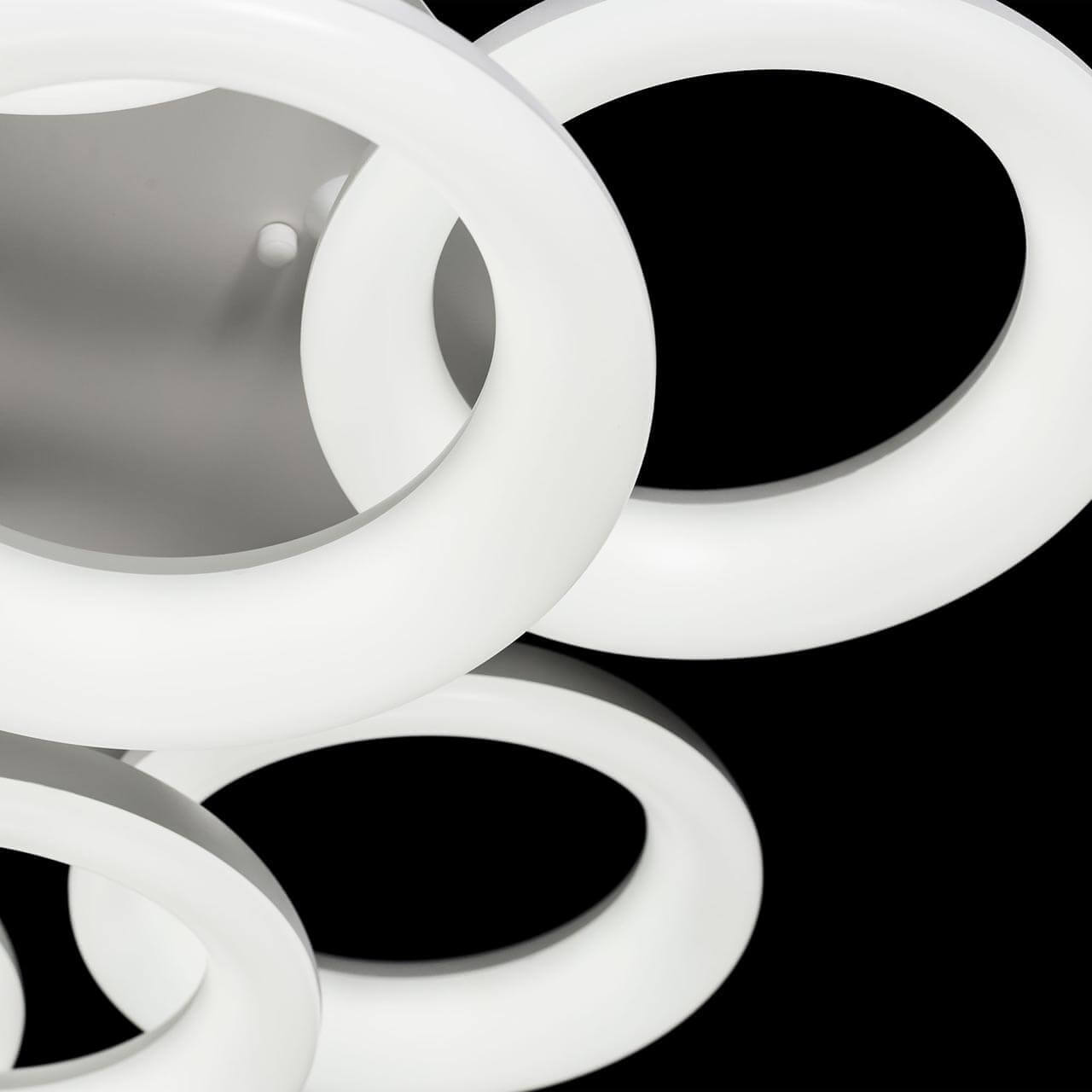 Потолочная светодиодная светодиодная люстра Citilux Паркер CL225190R