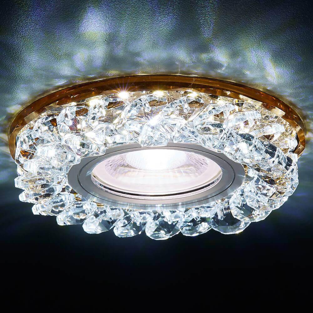 Встраиваемый светодиодный светильник Ambrella Light Led S257 BK