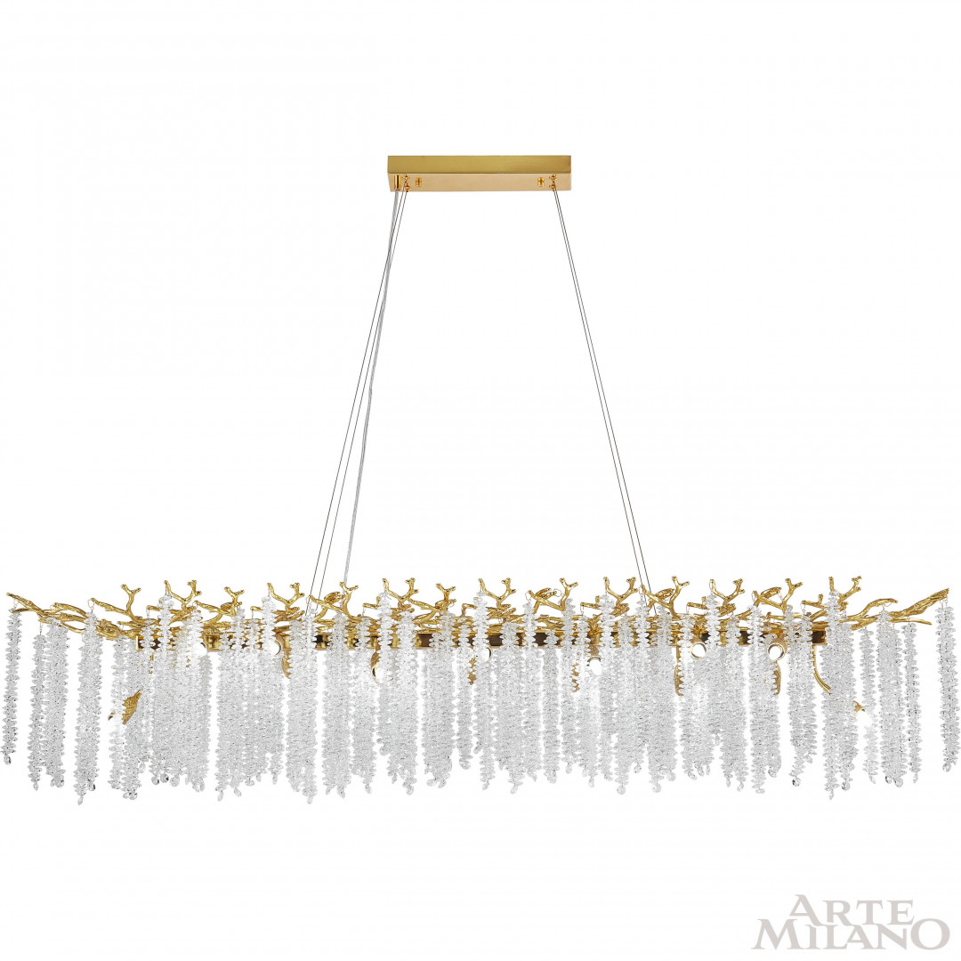 Подвесная люстра Arte Milano Milan 230011/L1500/16/A Gd