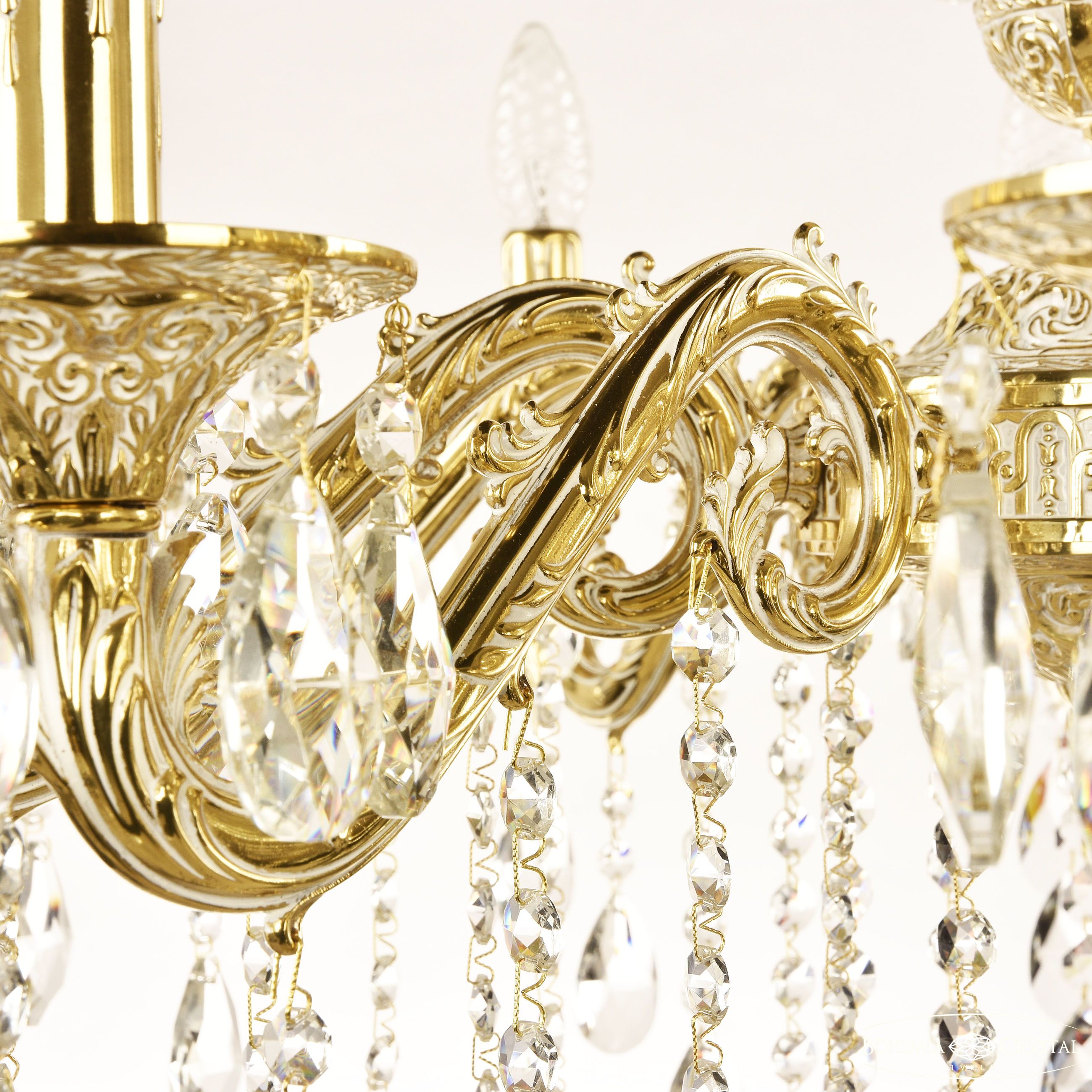 Подвесная люстра Bohemia Ivele Crystal Florence 71202/12/300 B GW