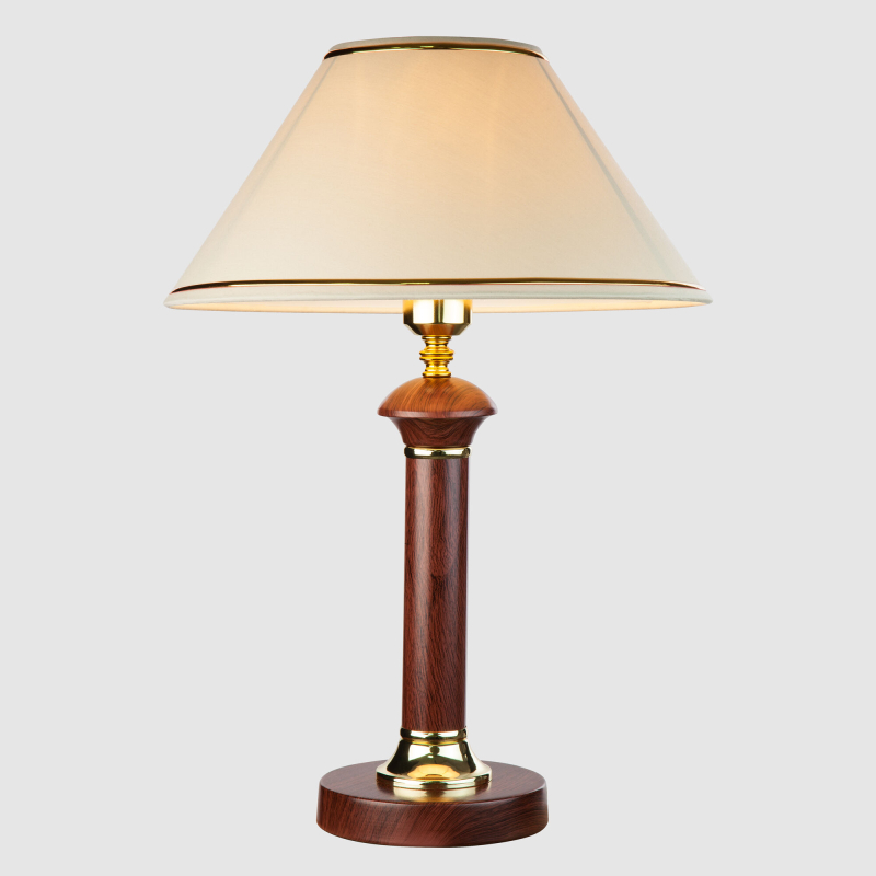 Настольная лампа Eurosvet Lorenzo 60019/1 темное дерево