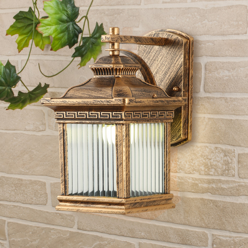 Настенный светильник Elektrostandard Sargas D черное золото (GL 1027D)