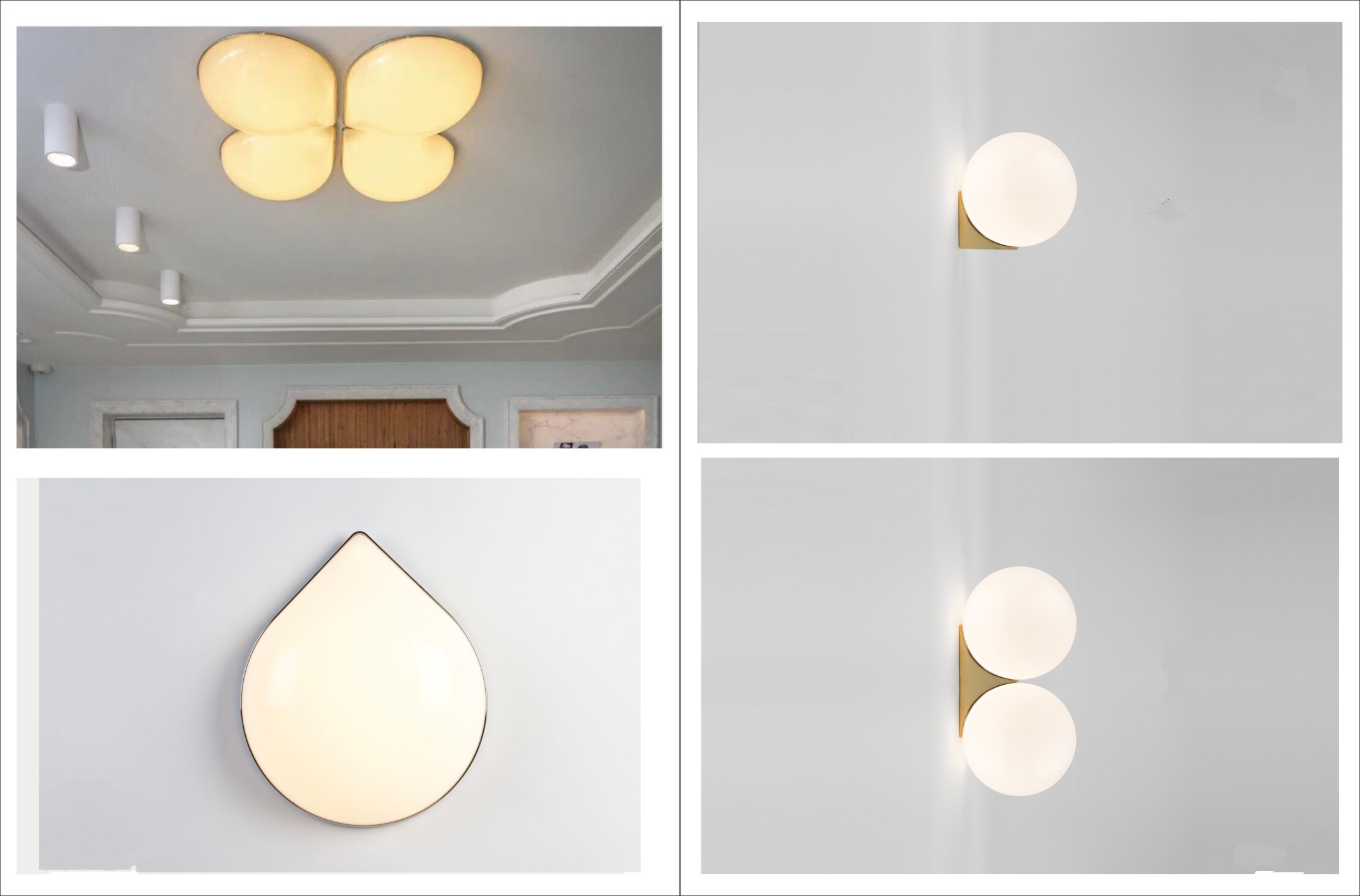 Бра iLamp Golden 10560W/1 WH-GL