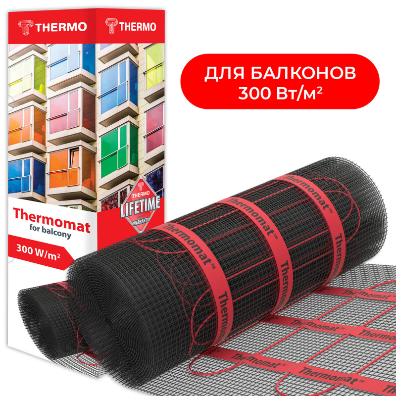 Термомат Thermo TVK-300 BL 6 м.кв (комплект без регулятора)