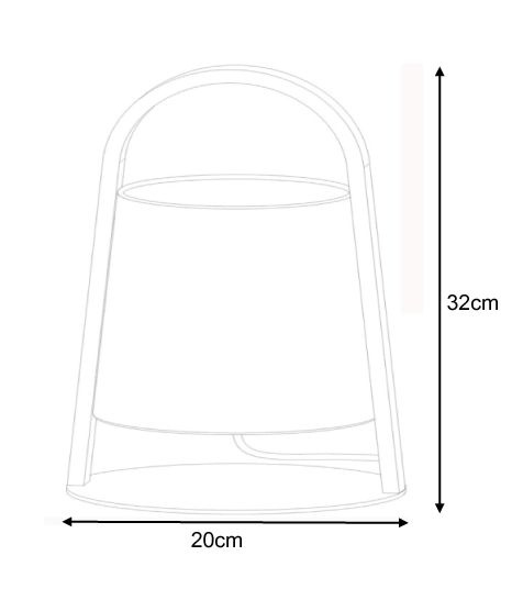 Настольная лампа Lucide Dixi 61562/81/31