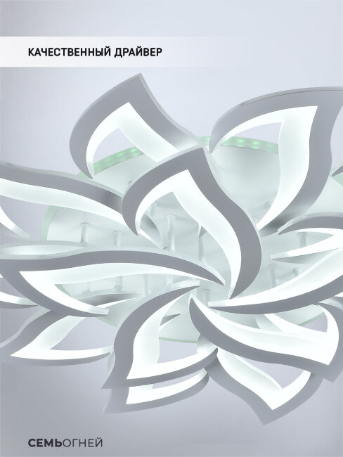 Потолочная люстра Seven Fires Lorens SF5018/16C-WT-RGB