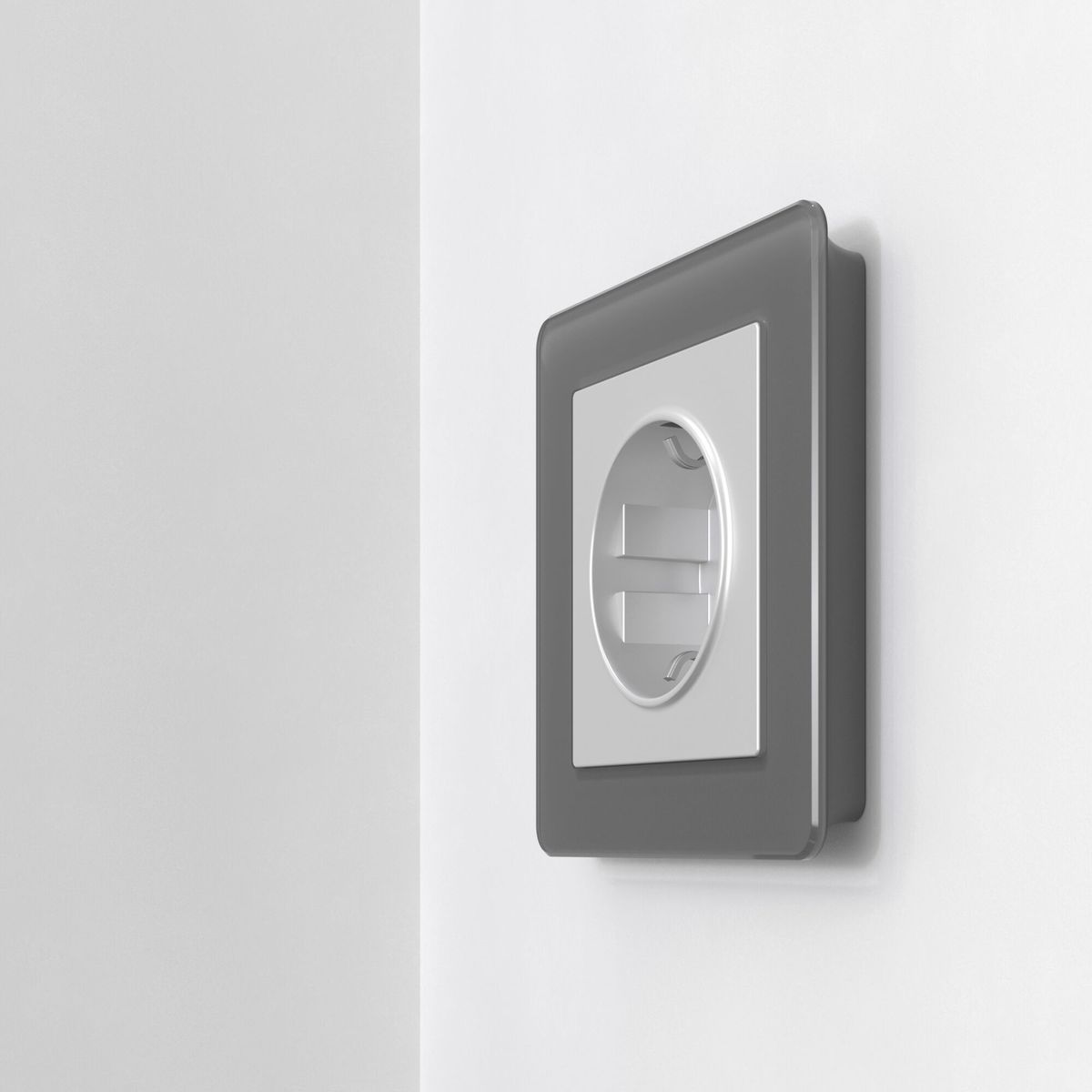 Рамка на 1 пост Werkel Acrylic графит 4690389184833 W0012704