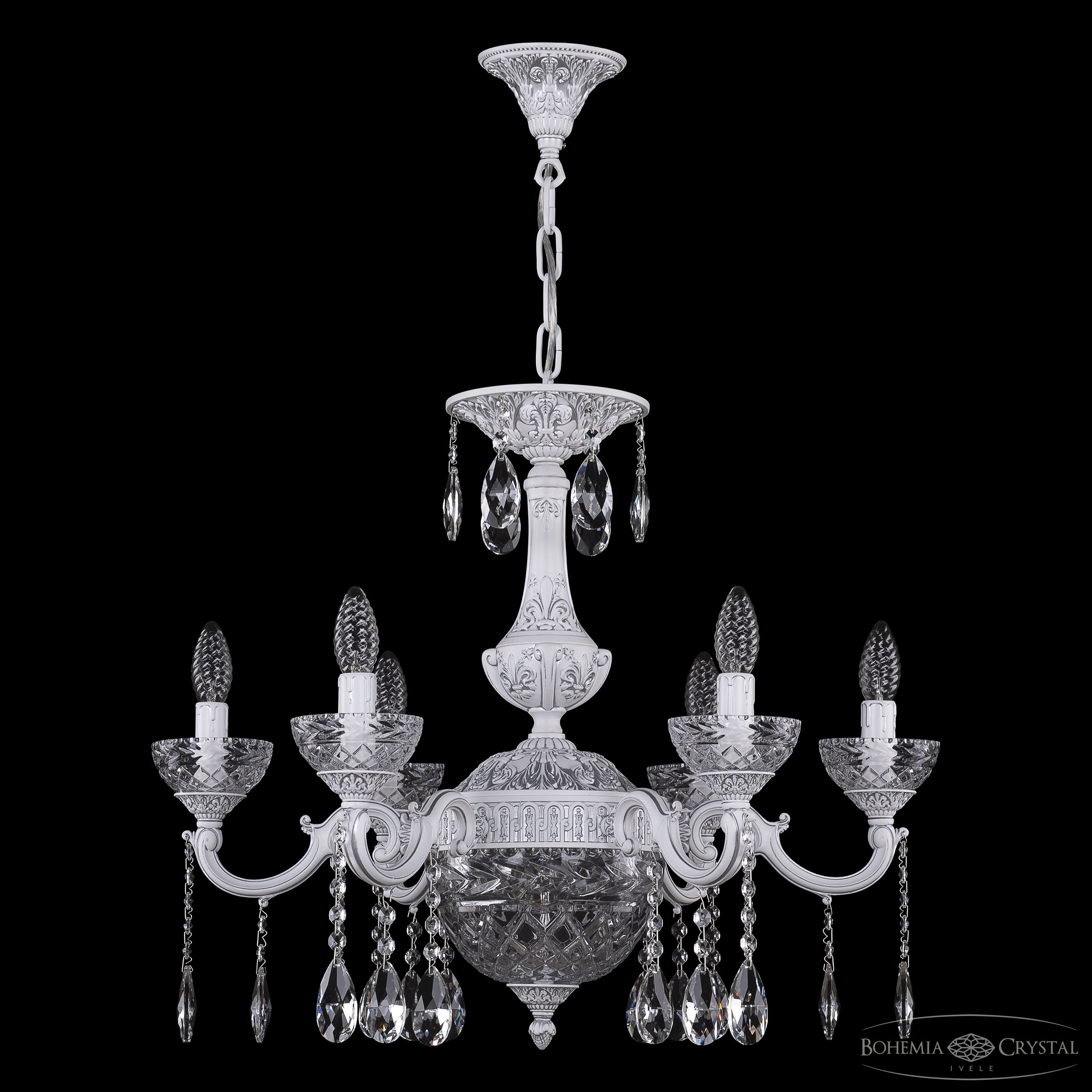 Подвесная люстра Bohemia Ivele Crystal AL78101P/6/175 A WMN P Clear/M-1F
