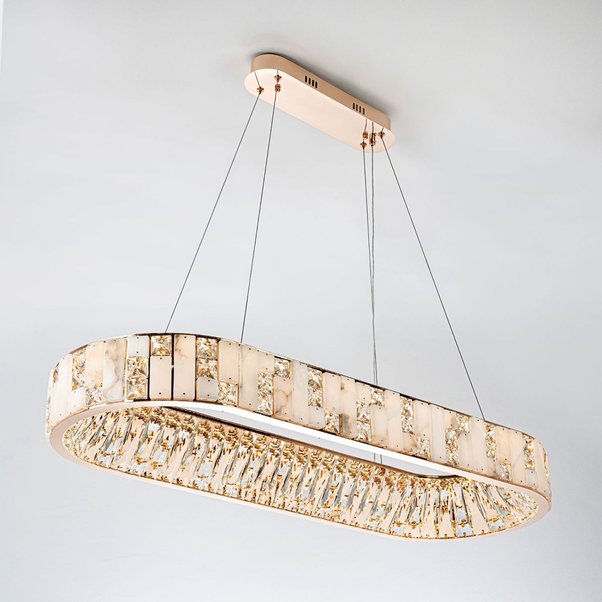 Подвесная люстра Modelux ML.6988.1000P GD