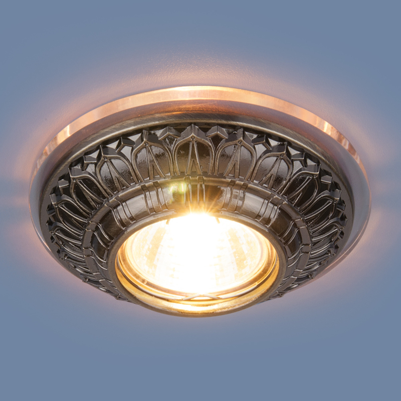 Встраиваемый светильник Elektrostandard 6024 MR16 SB бронза 4690389056635