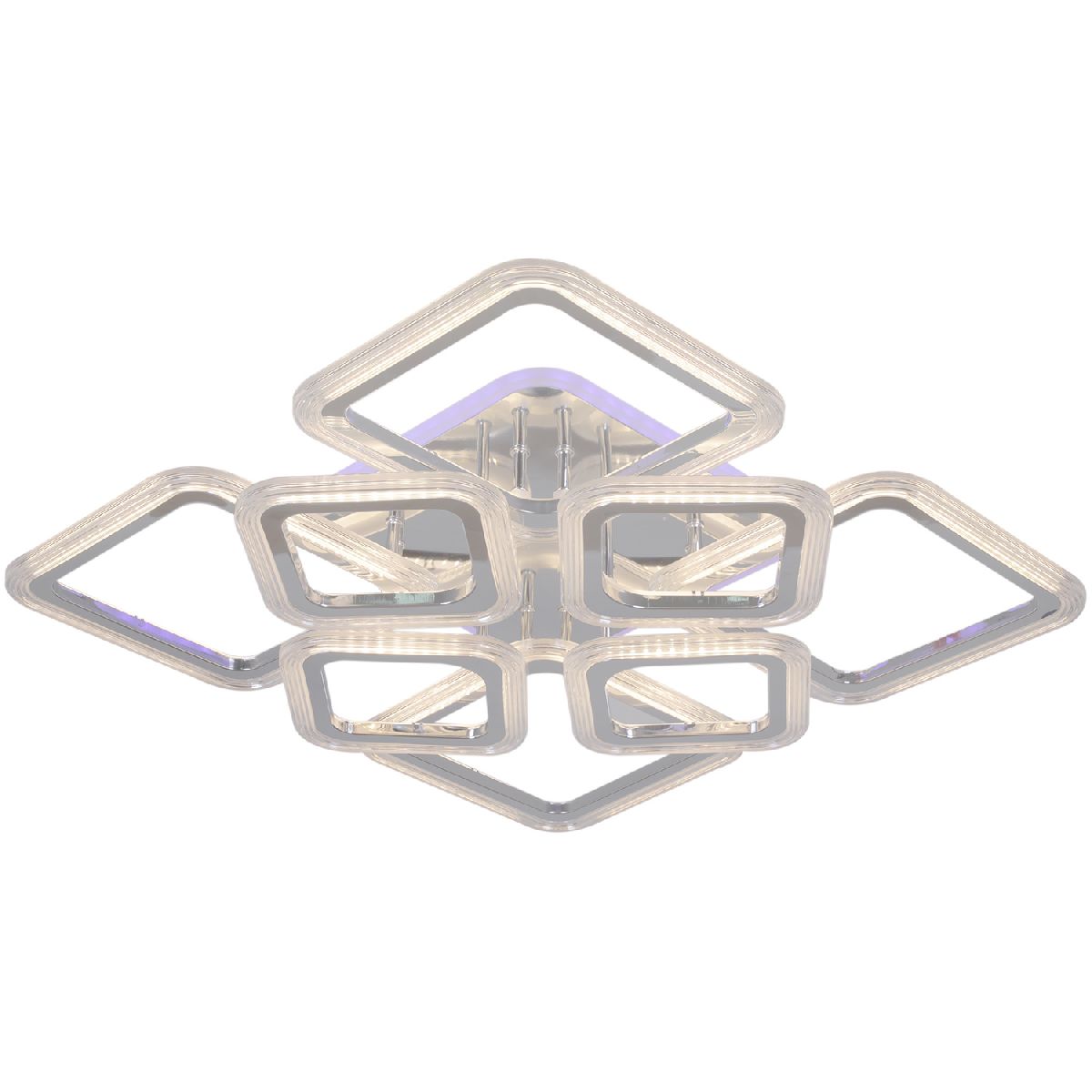 Потолочная люстра Reluce 09826-3.3-4+4C CR (RGB)