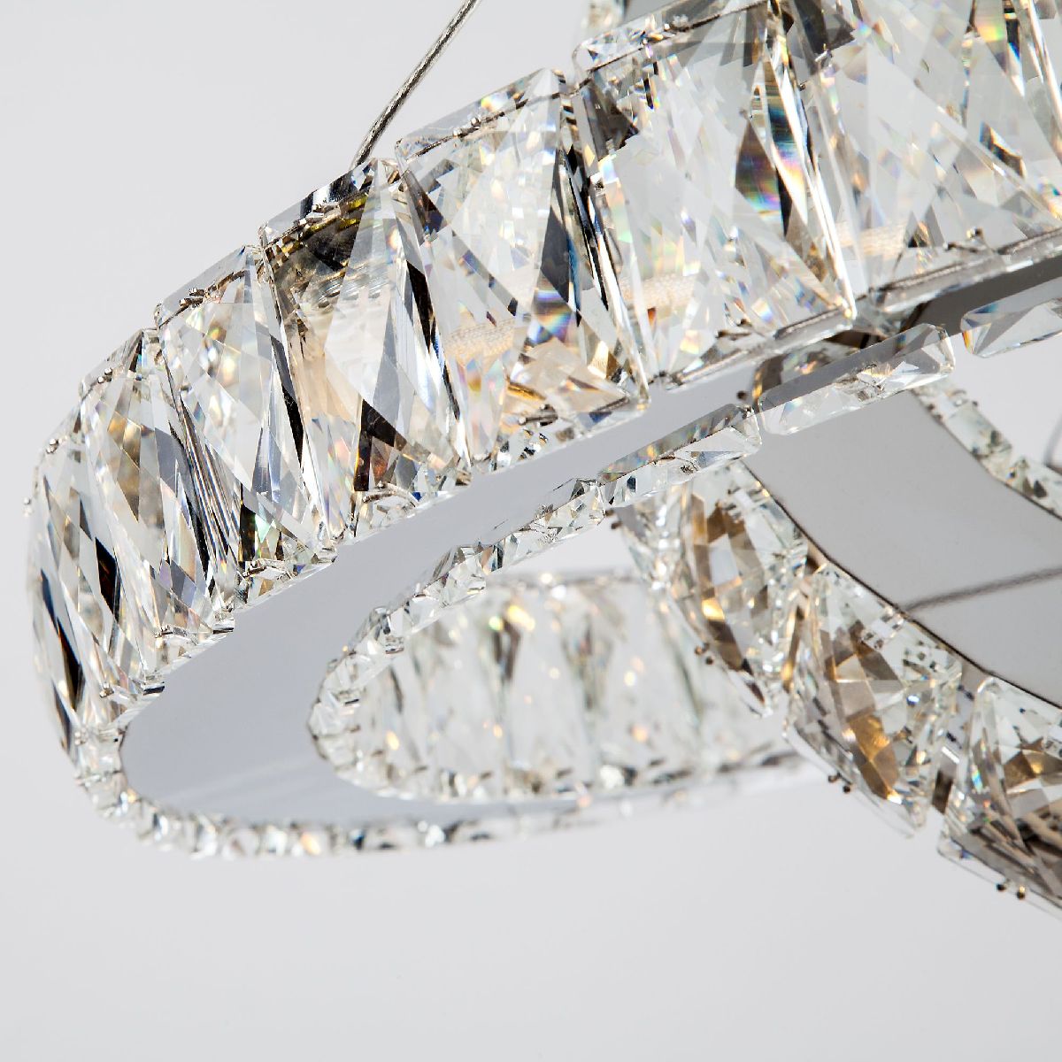 Подвесная люстра Eurosvet Grasia 90023/2 хром 00000078424