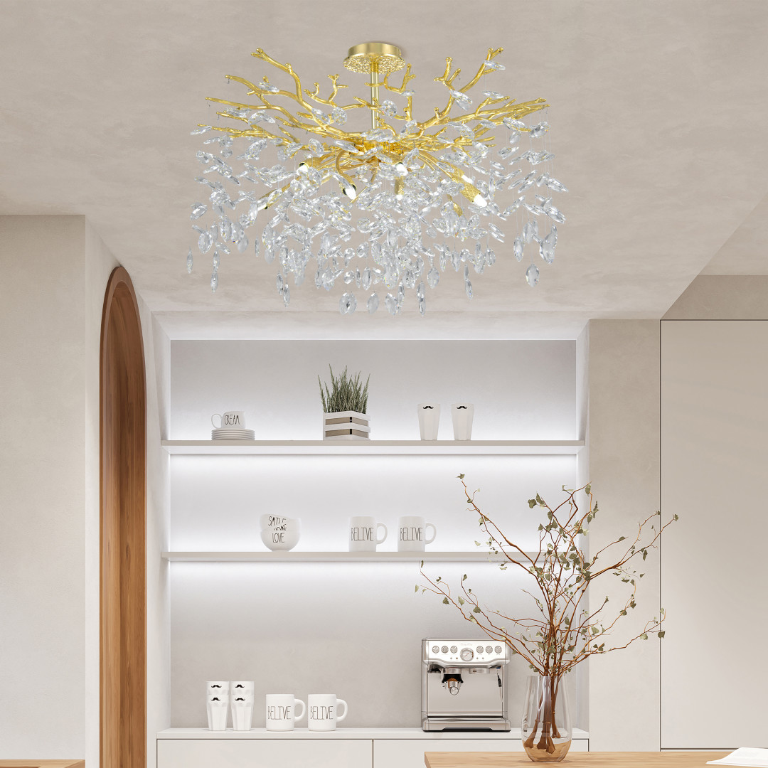 Люстра на штанге Arte Milano 23111.760.10.G9.B GD