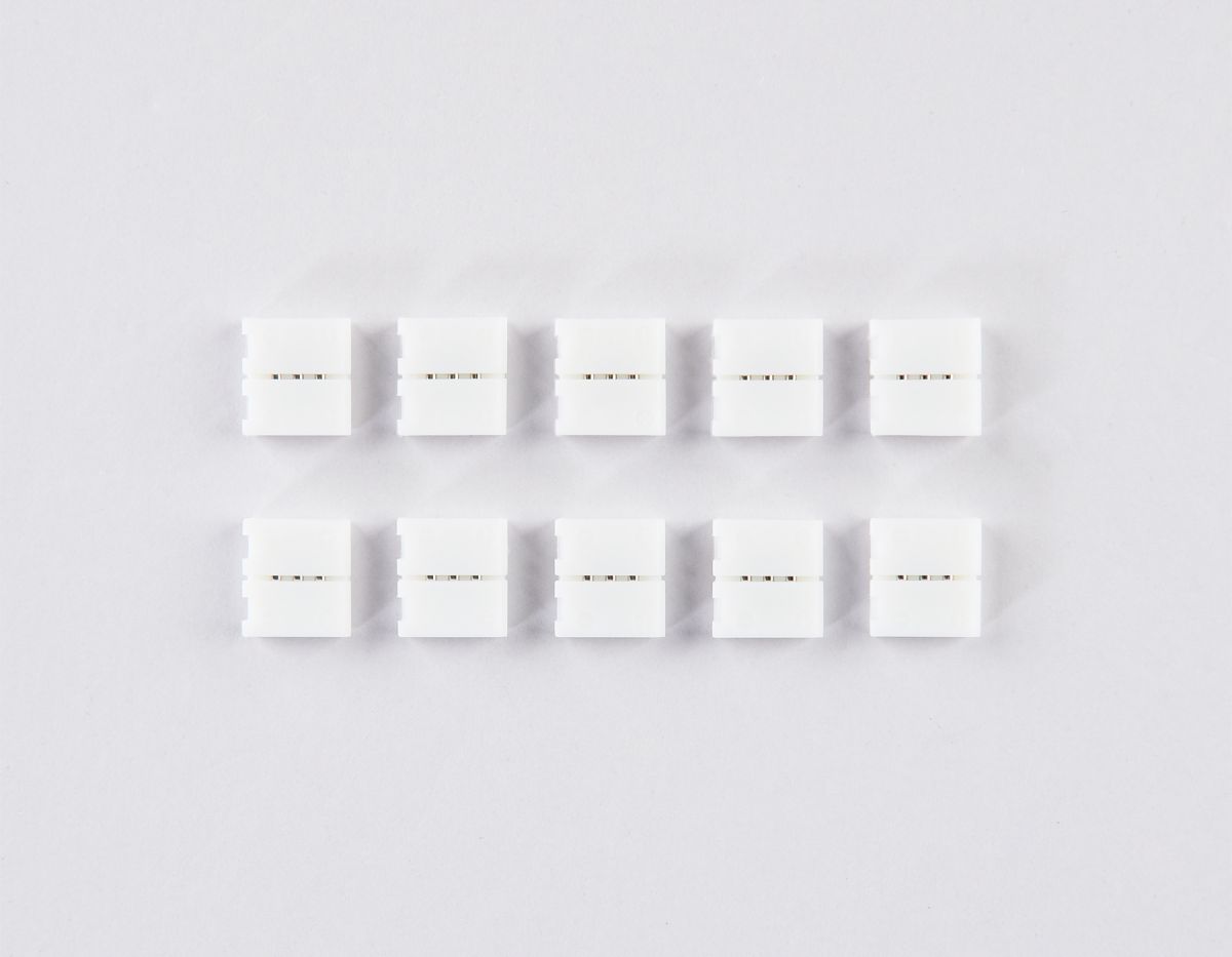 Соединитель прямой для светодиодной ленты 5050 12/24V (3 конт.) GS6151 (10шт) Ambrella Light Illumination GS6151