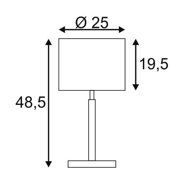 Настольная лампа SLV Lisenne TL 155702