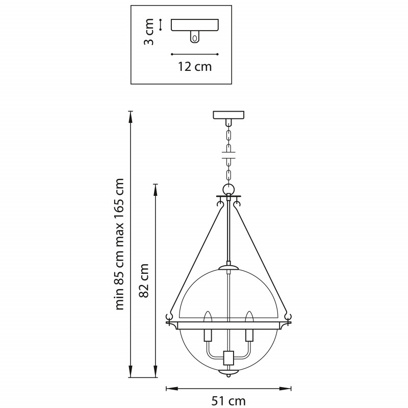 Подвесной светильник Lightstar MODENA 816044