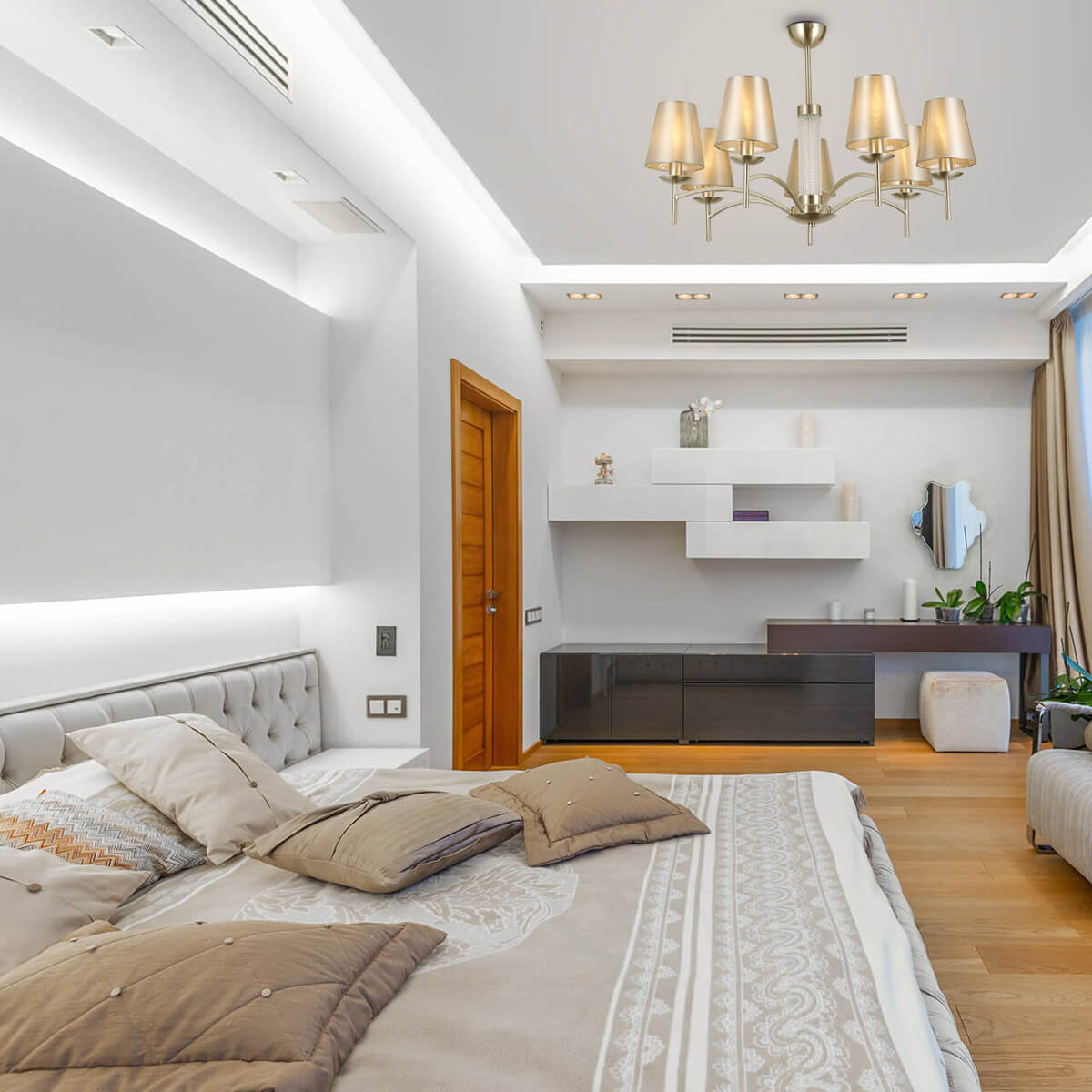 Люстра на штанге F-Promo Velum 2906-7P