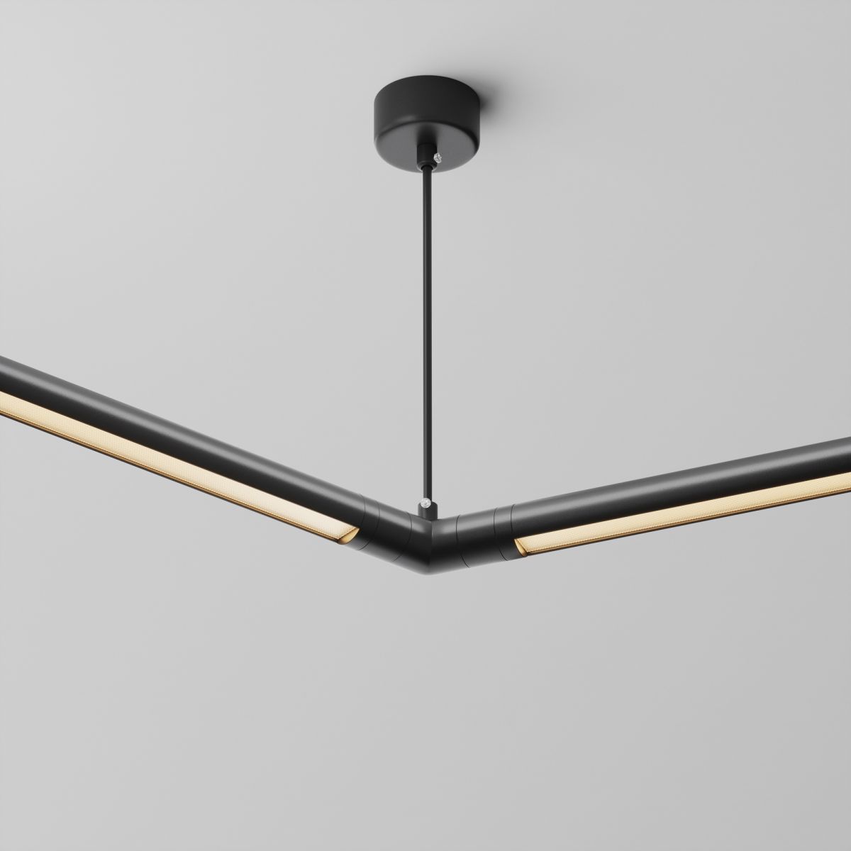 Угловой коннектор 120° с вводом питания Maytoni Shelf CA018LWC-P-B