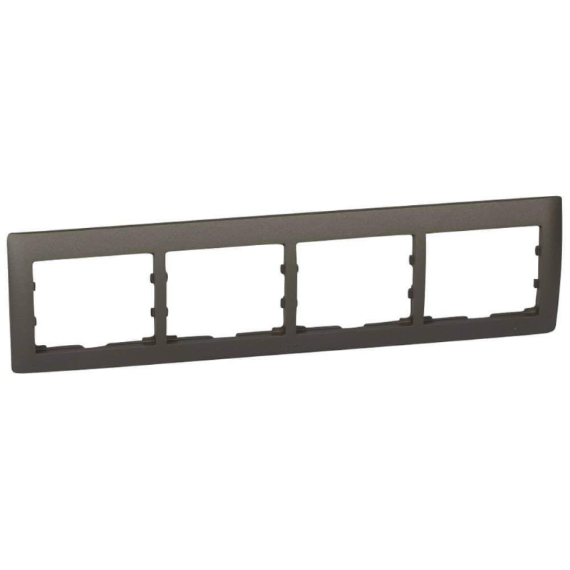 Рамка 4-постовая Legrand Galea Life темная бронза 771204