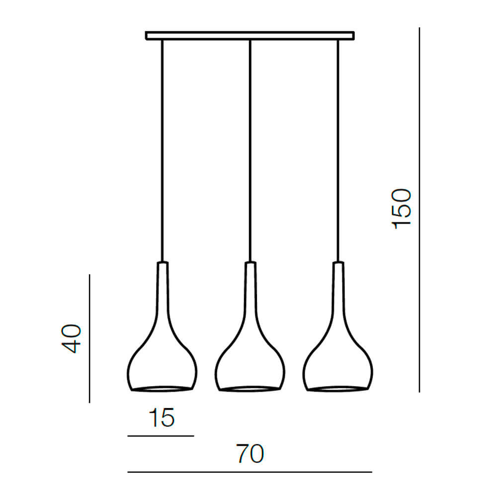 Подвесной светильник Azzardo Soul 3 AZ0275