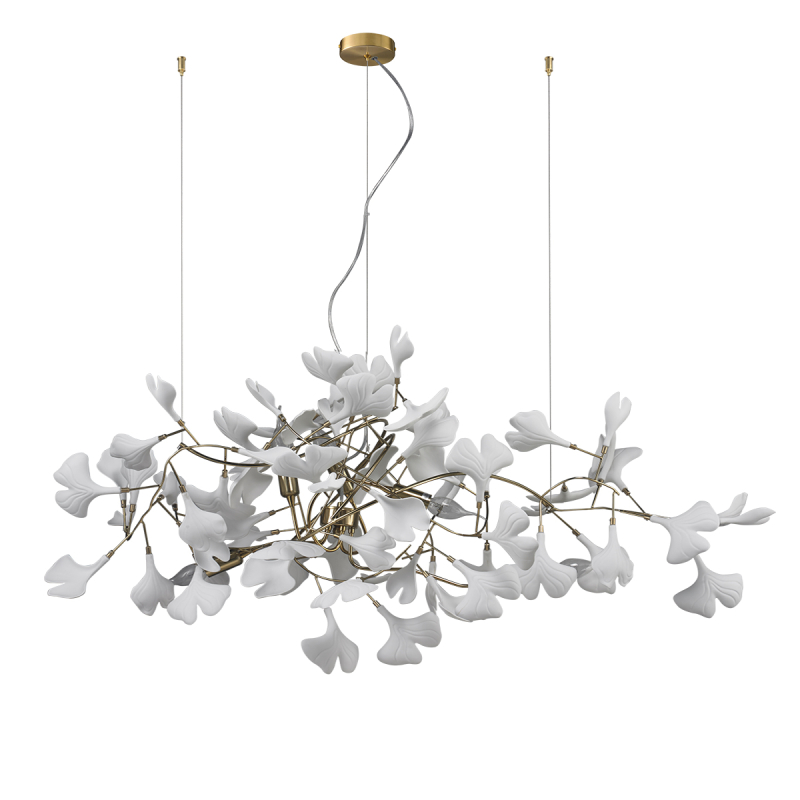 Подвесная люстра Delight Collection 10881P/L1000 gold/white