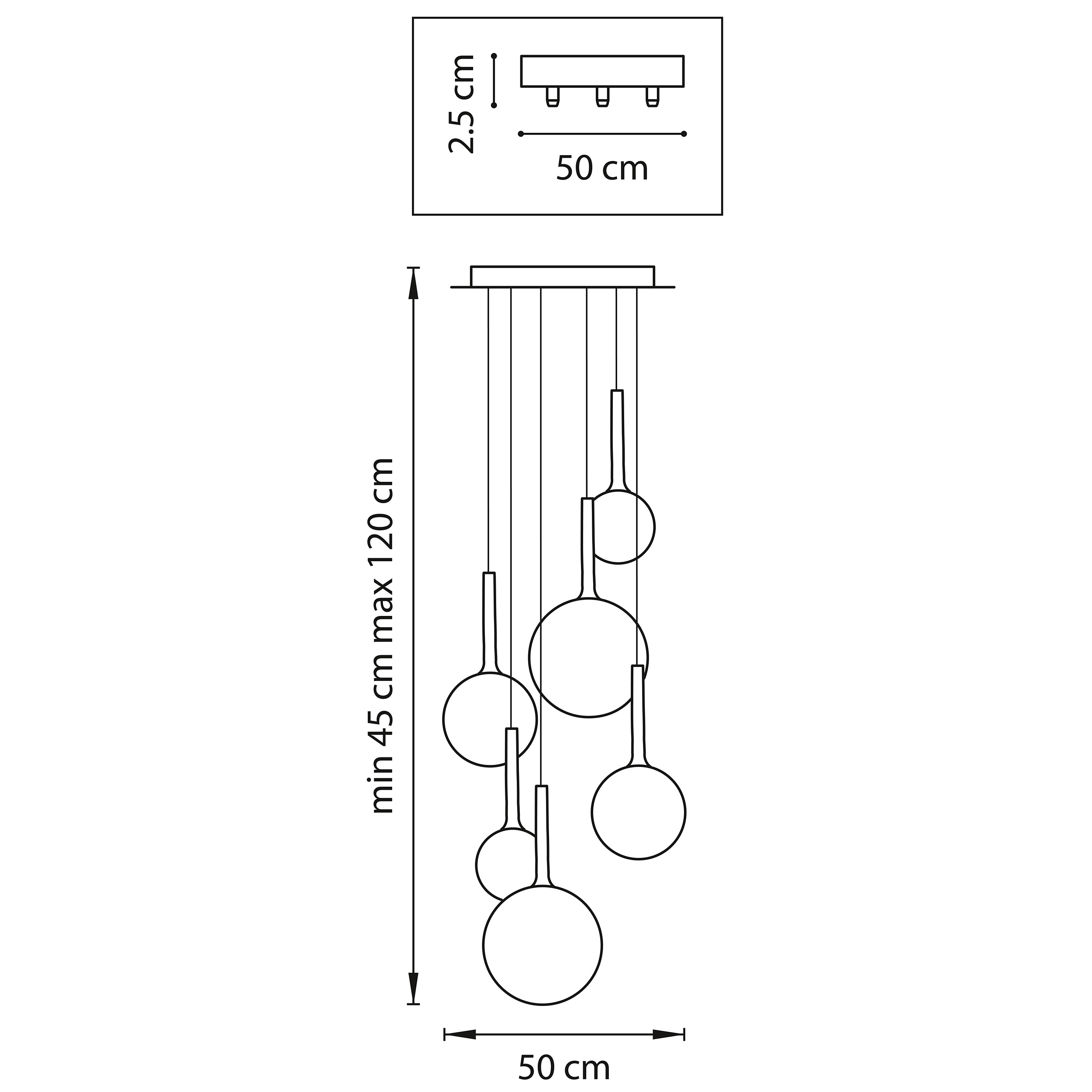 Подвесной светильник Lightstar Globo 813062
