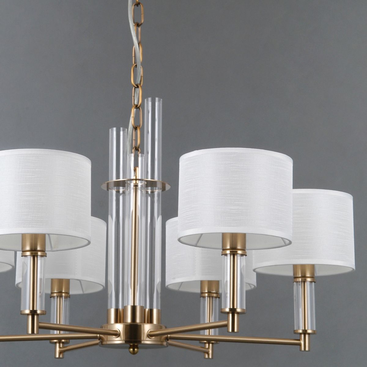 Подвесная люстра Illumico IL0755-6PSQ-25 BRASS GENOA