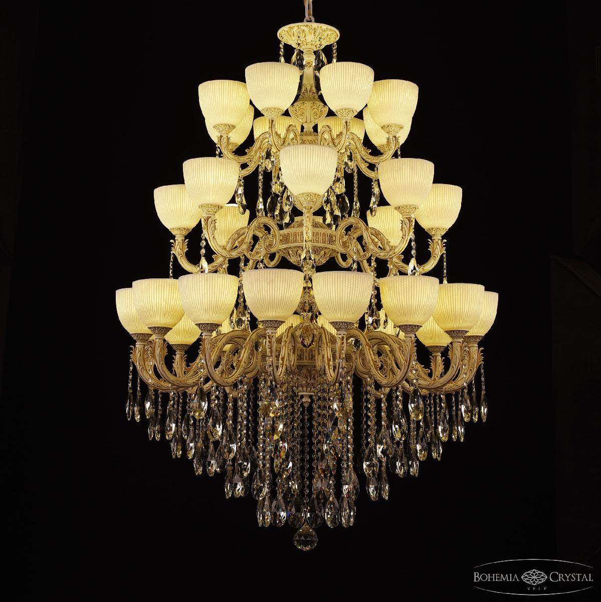 Подвесная люстра Bohemia Ivele Crystal AL79101/16+8+8/300/3d B WMG P1 U Line
