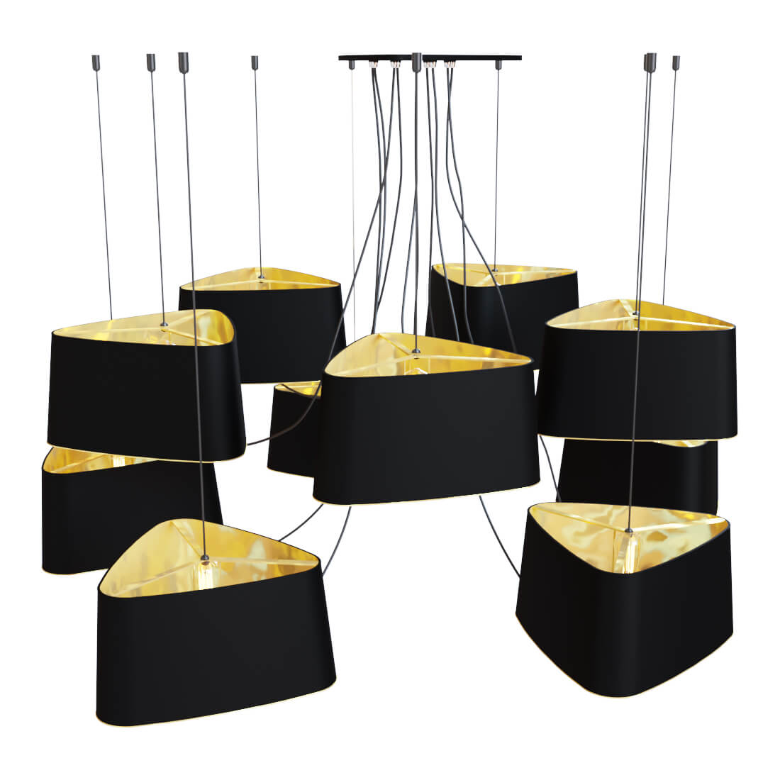 Люстра-паук LOFT IT Nuage Loft1163-10BL