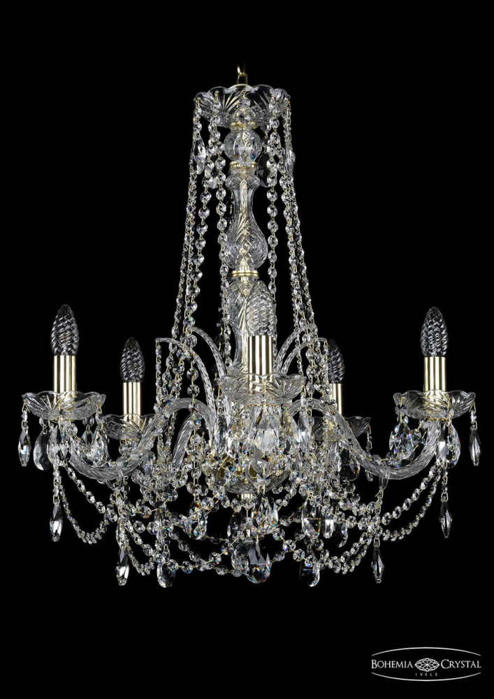 Подвесная люстра Bohemia Ivele 1411/5/195/h-62/G