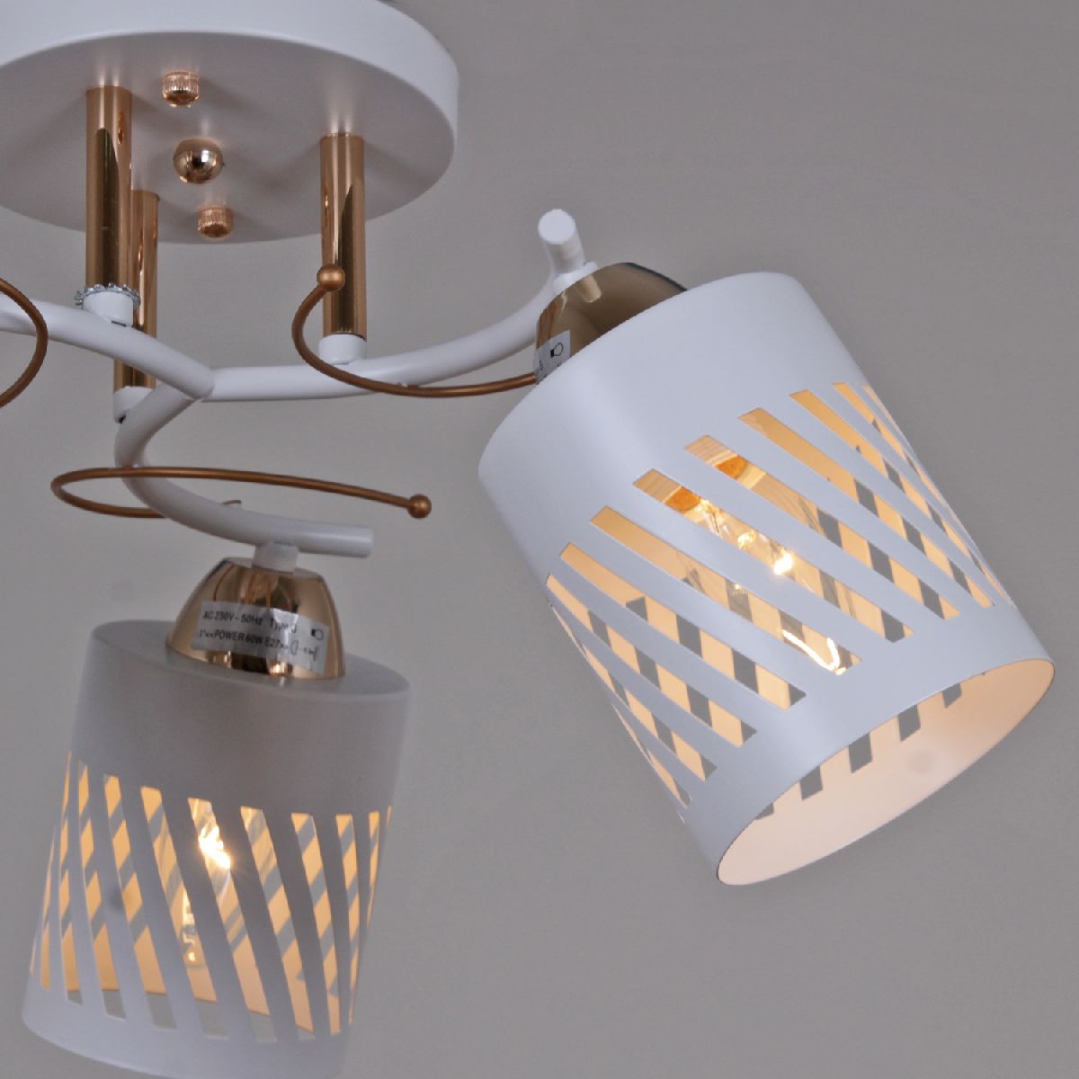 Потолочная люстра Reluce 08235-0.3-03 WT+FG