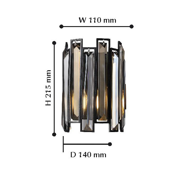 Настенный светильник Favourite Enigma 1973-1W