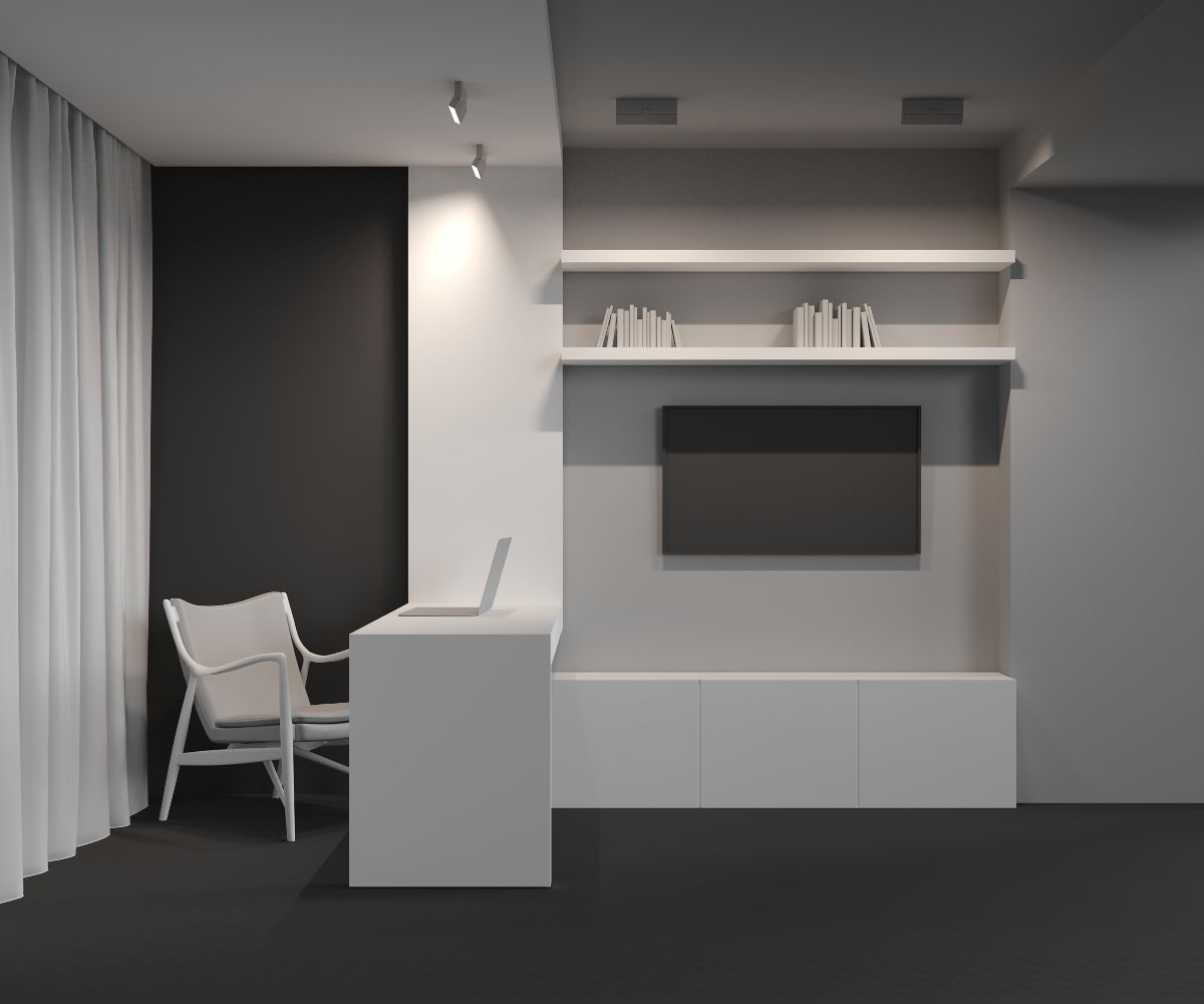 Настенно-потолочный светильник Maytoni Basis Rot C133CL-12W4K-W