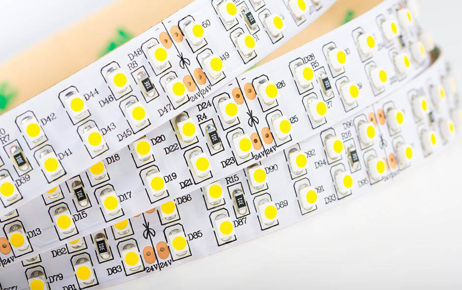 Светодиодная лента Arlight RT 2-5000 24V Warm2400 2x2 (3528, 1200 LED, LUX) 018103
