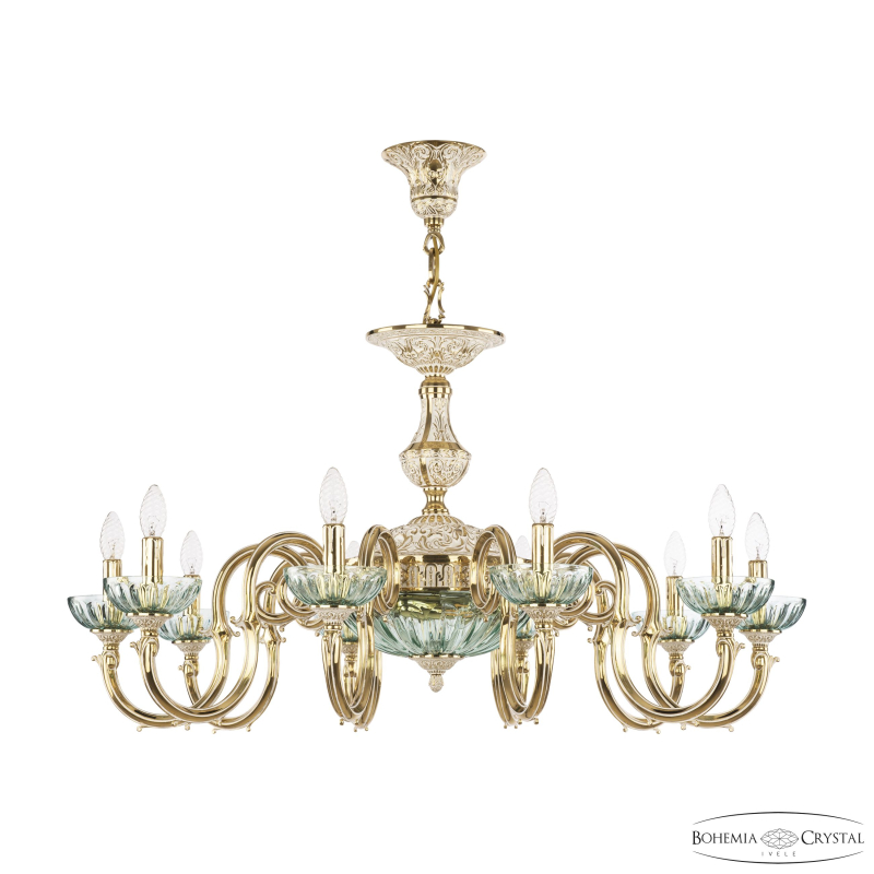 Подвесная люстра Bohemia Ivele Crystal Verona 72203P/10/300 GW P Birusa/M-1H